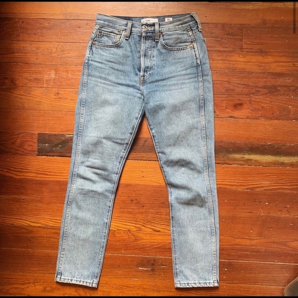 RE/DONE Double Needle crop straight leg - Picture 2 of 6